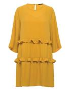 Ellora Kristelle Dress Bz Yellow Bruuns Bazaar