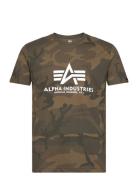 Basic T-Shirt Bl Camo Khaki Alpha Industries