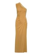 Jona Gathered Dress Yellow Twist & Tango