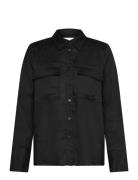 Cassidy Linen Shirt Black Twist & Tango