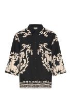 Jdymaggie Life Loose 3/4 Shirt Wvn Black JDY
