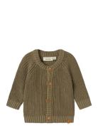 Nbnemlen Ls Knit Card Lil Noos Khaki Lil'Atelier