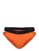 Bora Cut Out Bikini Bottom Orange Superdry