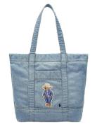 Dnm Trvlr Bear-Sm Pp Tote-Tte-Sma Blue Polo Ralph Lauren