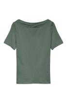 Vmpanda Modal S/S Top Green Vero Moda