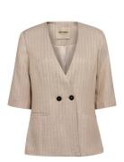 Mmcarli Inah Blazer Beige MOS MOSH