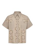 Mmtazhi Cotny Shirt Beige MOS MOSH