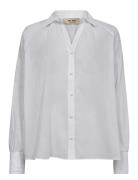 Mmmarcela Voile Shirt White MOS MOSH