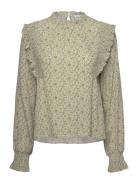 Ruth Blouse Green Noella