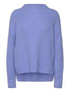 Slfselma Ls Knit Pullover Noos Blue Selected