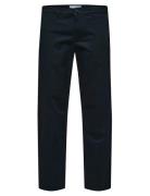 Slh196-Straight New Miles Flex Pant Navy Selected