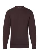 Slhemanuel Soft Crew Neck Sweat Noos Brown Selected