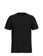 Slhaspen Slub Ss O-Neck Tee Noos Black Selected