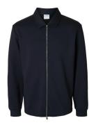 Slhemanuel Soft Full Zip Sweat Noos Navy Selected