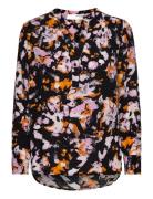 Slfirene Ls Aop Top Noos Black Selected