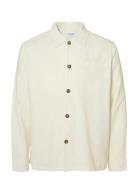 Slh-Brody Sun Overshirt Ls Noos White Selected