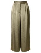 Slfselene Hw Wide Pant B Green Selected