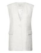 Cmbrie-Waistcoat Is A Long Waistcoat In A Light Textured Material With...