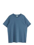T Shirt Regular Solid Navy Lindex