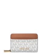 Sm Za Coin Card Case White Michael Kors