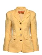 2346 Textured Cotton Jacquard, Fitt Yellow STINE GOYA