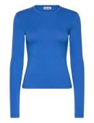 Slim Fitted Long Sleeve Blue Weekday