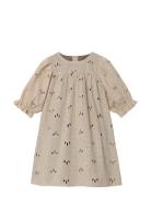 Camma 2-4 Sl Dress Cream Fliink
