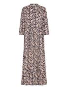 Neell Maxi Dress 3/4 Pink Lollys Laundry