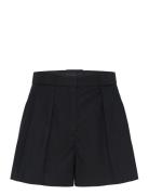 Pleated Suit Shorts Black Mango