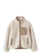 Nknmattia Sherpa Jacket Pb Beige Name It