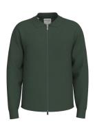 Slhemanuel Soft Full Zip Sweat Noos Green Selected