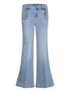 High-Rise Flare Sailor Jean Blue Lauren Ralph Lauren