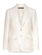 Linen Blazer Cream Polo Ralph Lauren
