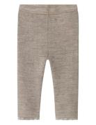 Nbfwang Wool Needle Legging Solid Noos Beige Name It