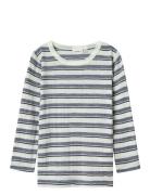 Nmmwang Wool Needle Ls Top Noos Blue Name It