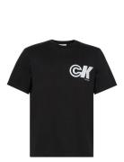 Ss 20S Ck Sport Logo Graphic Tee Black Calvin Klein Jeans