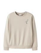 Nkmvasha Ls Nreg Sweat Unb Beige Name It