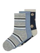 Nmmkeaton 3P Sock Blue Name It