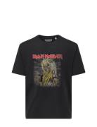 Onsiron Maiden Life Rlx Ss Lic Tee Black ONLY & SONS