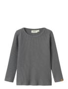 Nmmrajo Mak Ls Slim Top Lil Grey Lil'Atelier