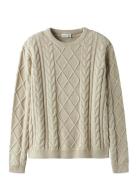 Nkmlyle Ls Knit Cream Name It