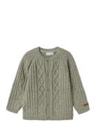 Nmmwrilla Wool Ls Knit Card Green Name It