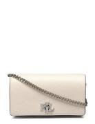 Crosshatch Crossbody Turn-Lock Tech Case Beige Lauren Ralph Lauren