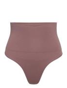 Girdle Shaping Thong High Sea Brown Lindex