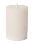 Rustic Finish Led Pillar Candle White C'est Bon