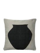 Delphine Cushion Cover Grey Broste Copenhagen