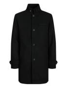 Jjemelton Wool Blend Coat Sn Black Jack & J S