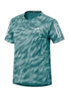 Otr Aop Tee W Blue Adidas Performance