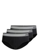 Jaceaston Solid Briefs 3-Pack Black Jack & J S