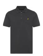 Plain Polo Shirt Grey Lyle & Scott